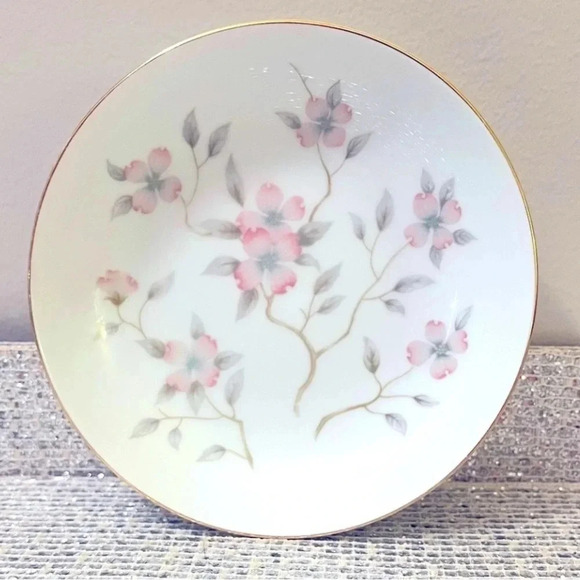 Noritake Clearview By Rose China‎ Small Bowl Plate Vintage Floral Pattern - Picture 1 of 6